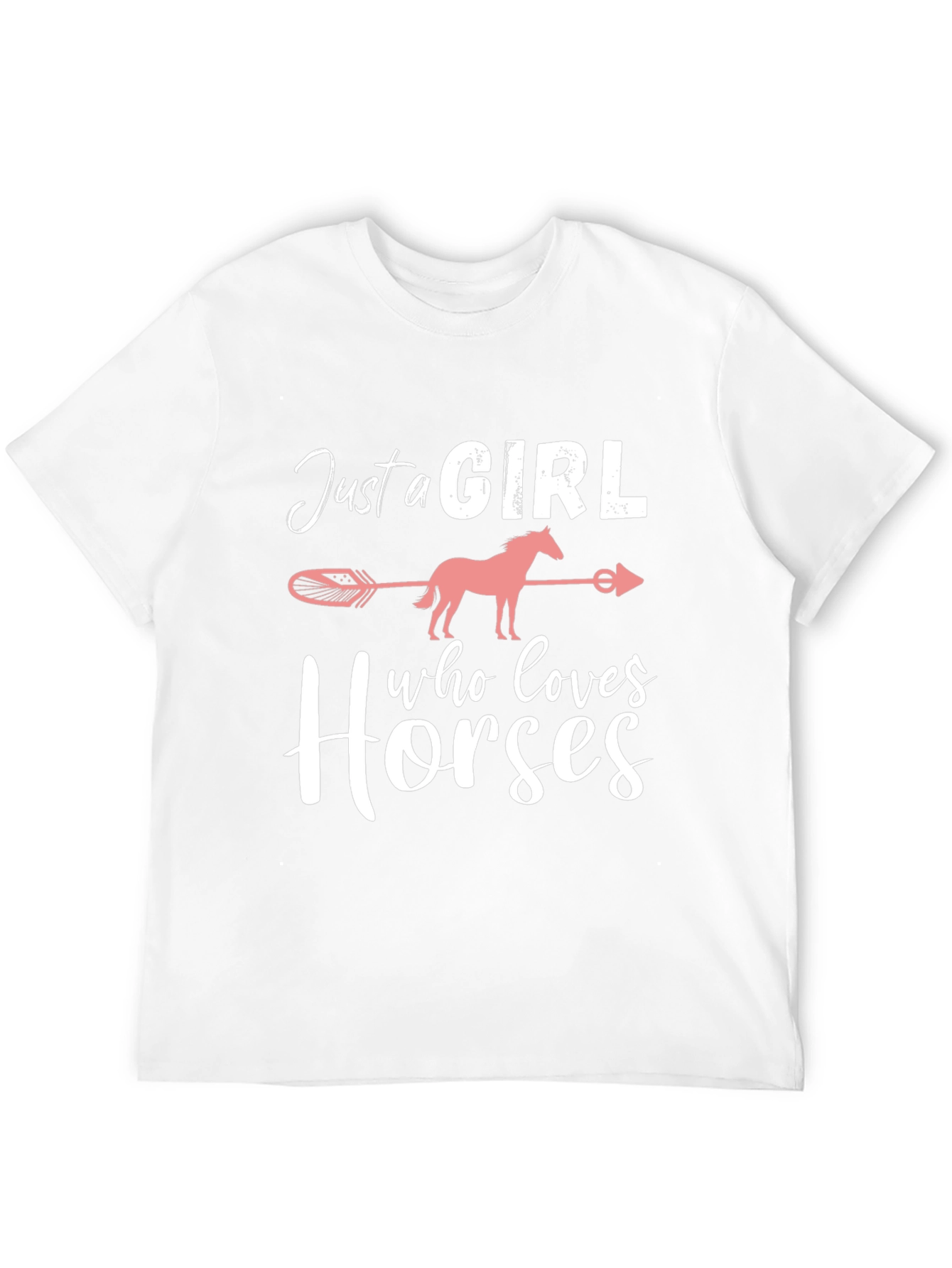 Just a Girl Who Loves Horses T-Shirt
