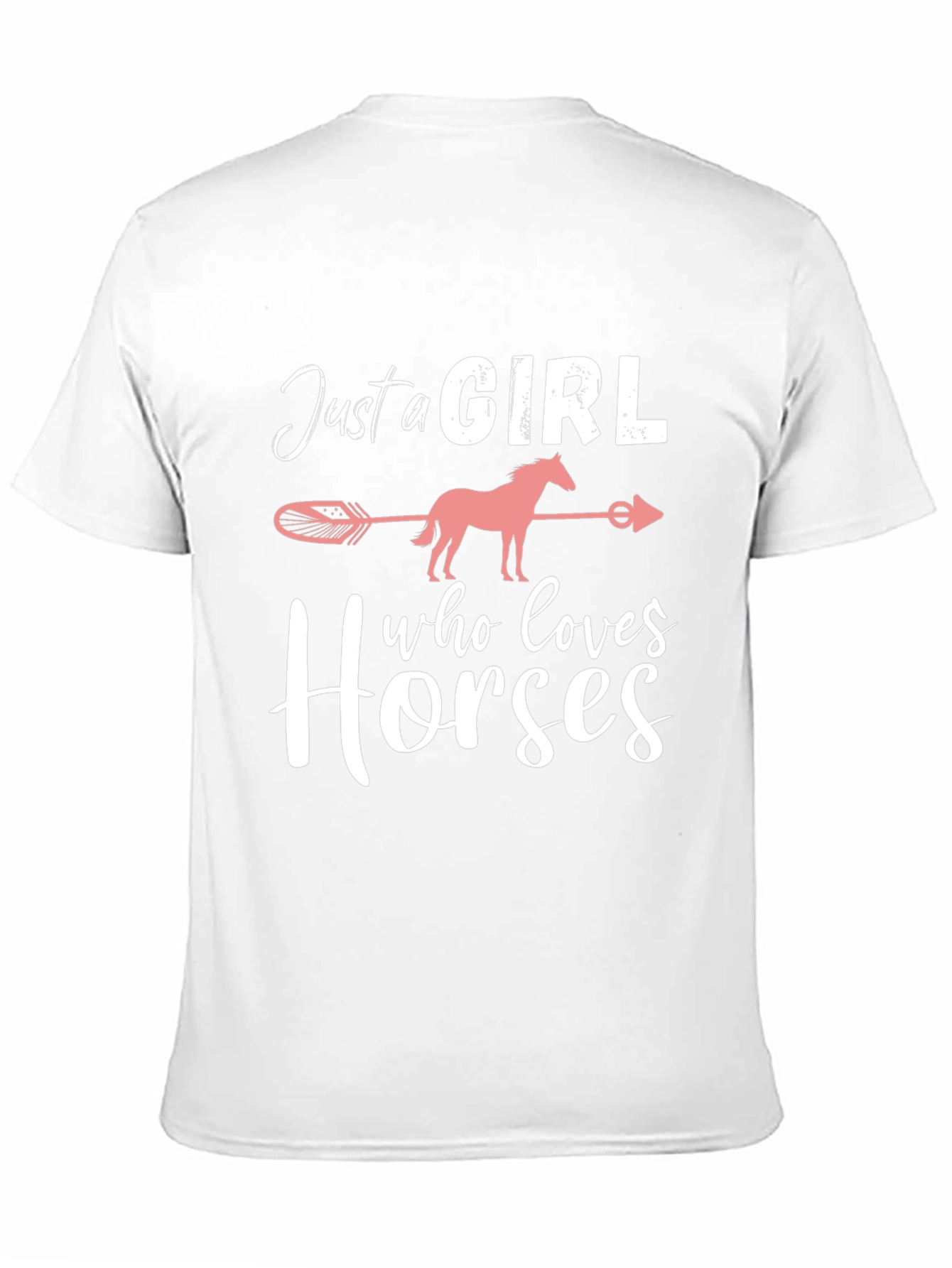 Just a Girl Who Loves Horses T-Shirt