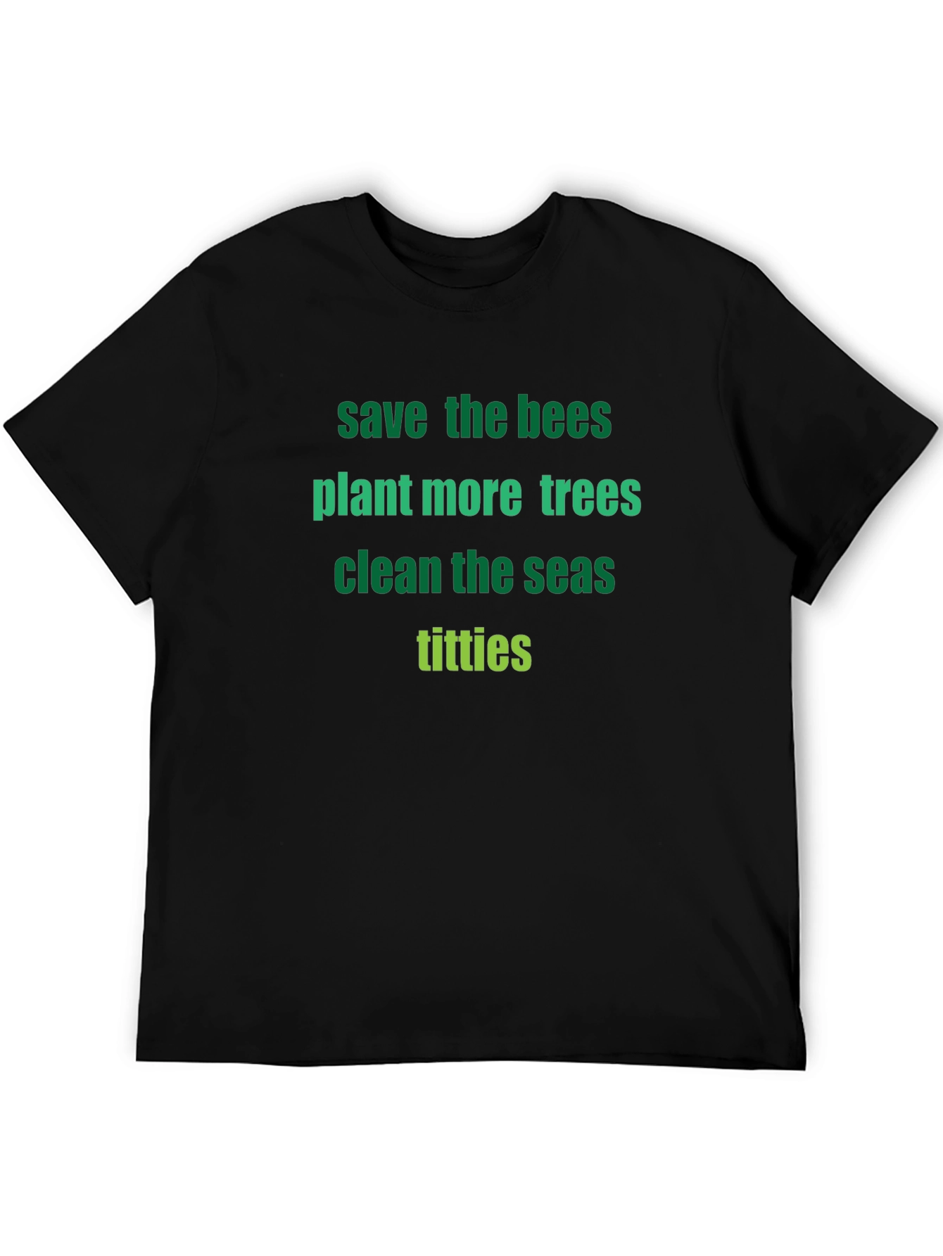 Save the Bees Graphic Print T-Shirt