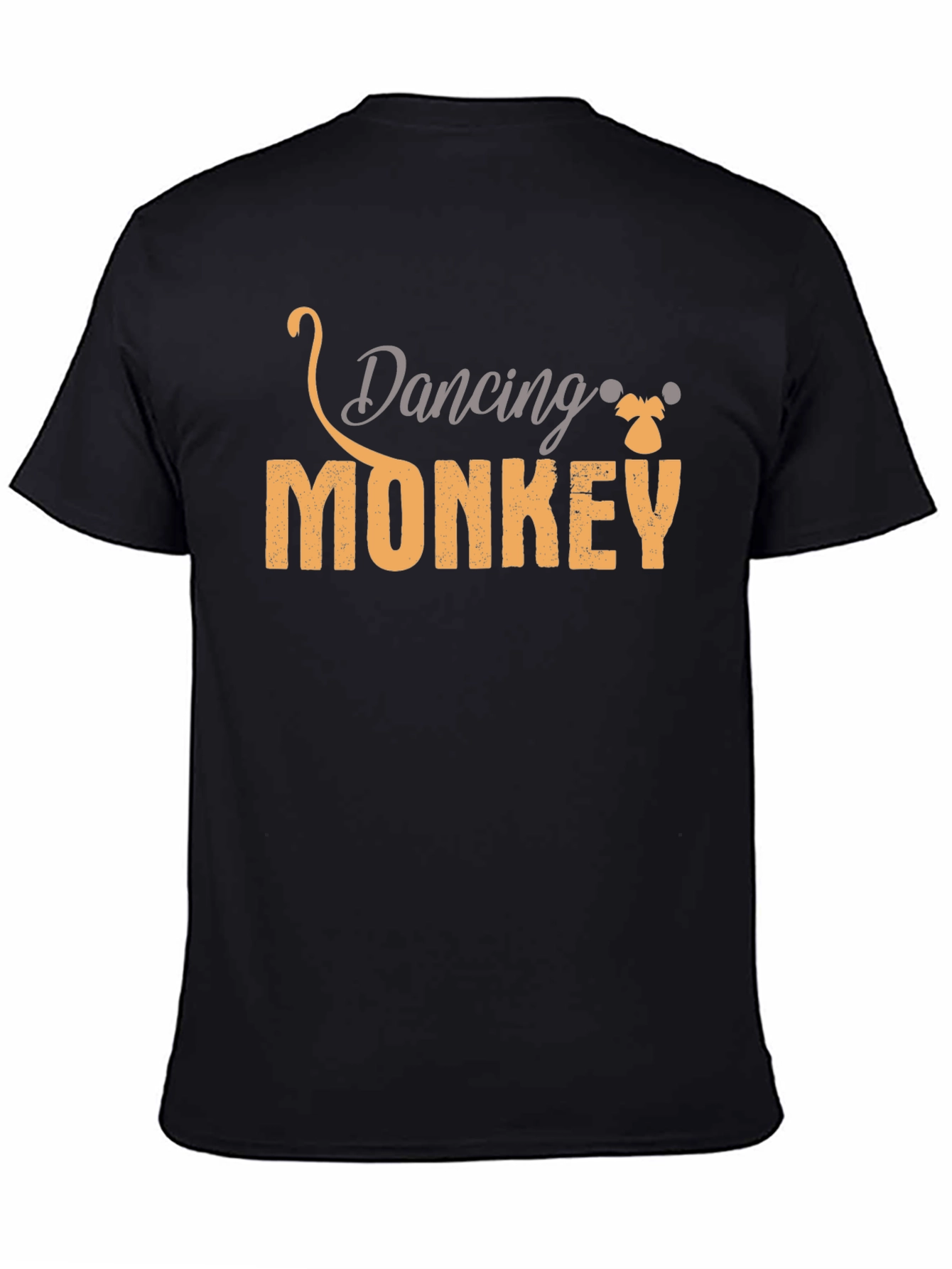 Dancing Monkey Black T-Shirt
