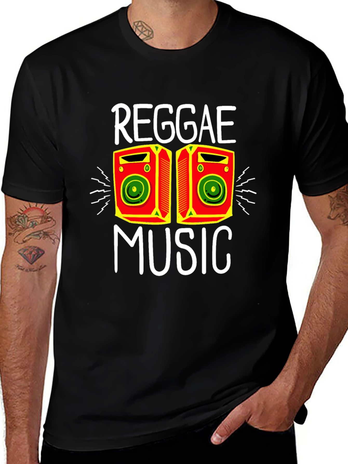 Reggae Music T-Shirt - Cool Graphic Tee