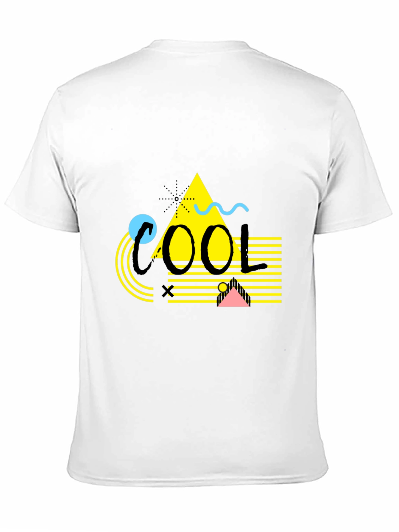 Cool Graphic Print Black T-Shirt