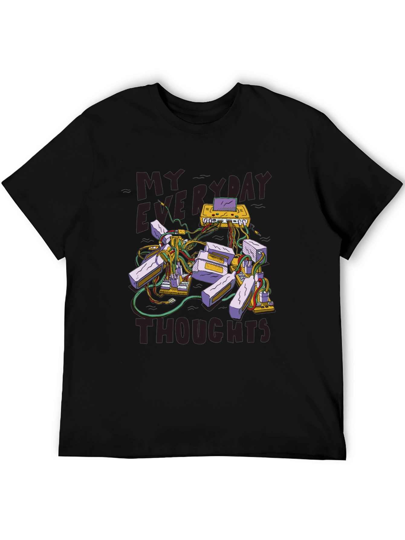 Everyday Thoughts Graphic Tee - Brainy Design