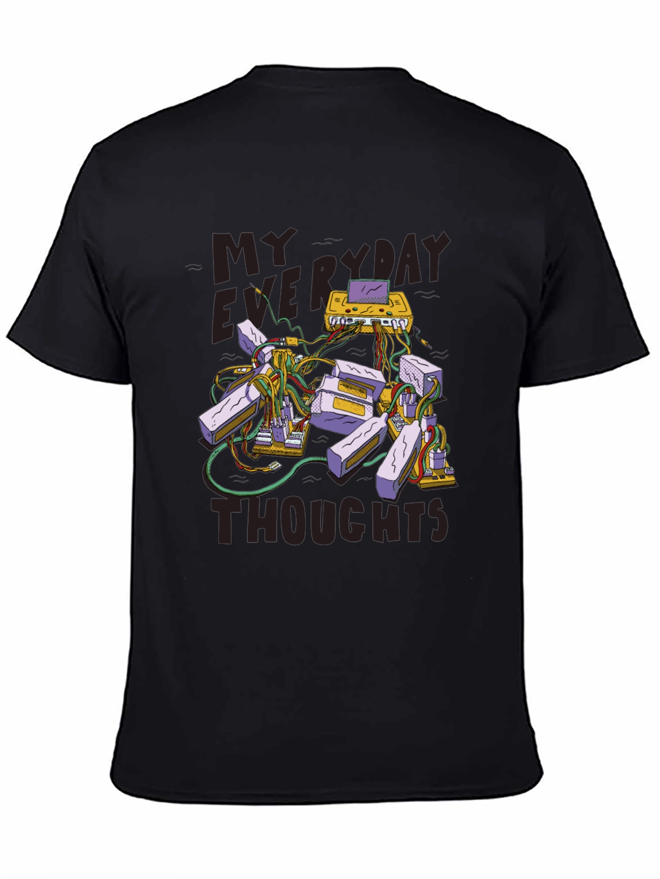Everyday Thoughts Graphic Tee - Brainy Design
