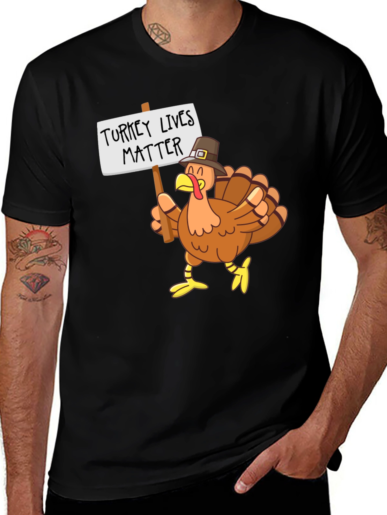 Turkey Lives Matter Graphic T-Shirt