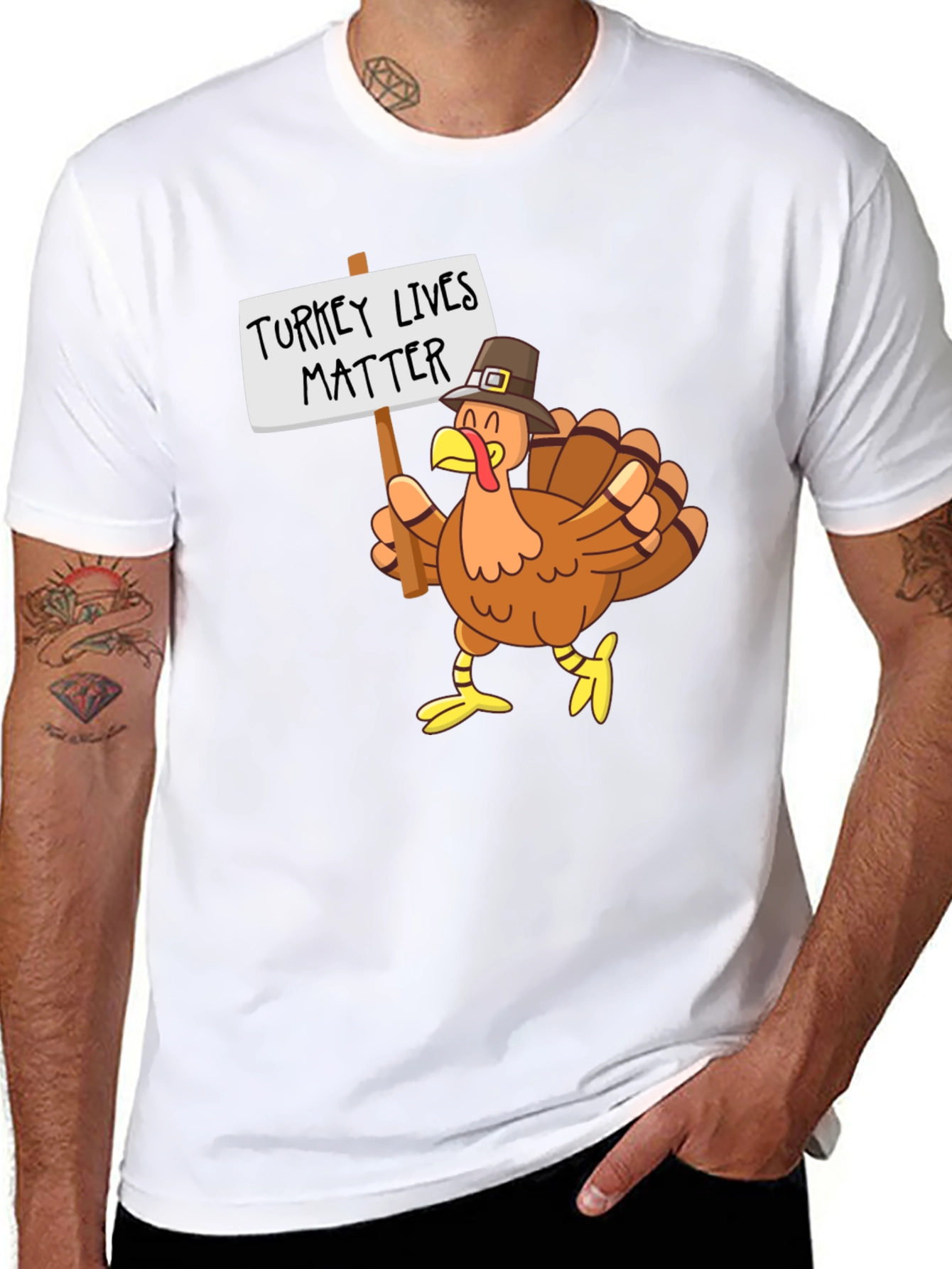 Turkey Lives Matter Graphic T-Shirt