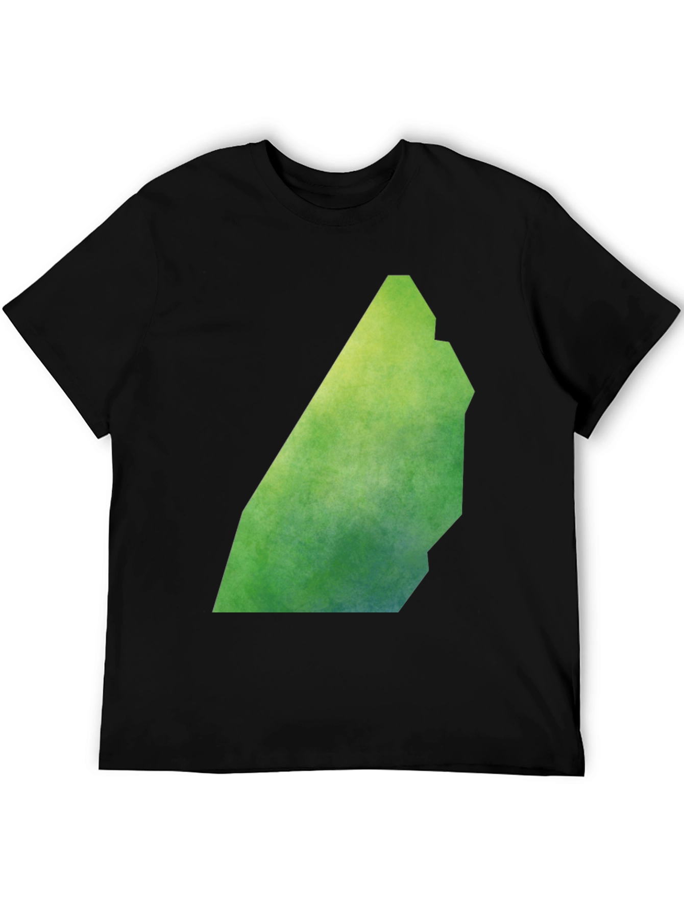 Abstract Green T-Shirt - Unique Graphic Tee