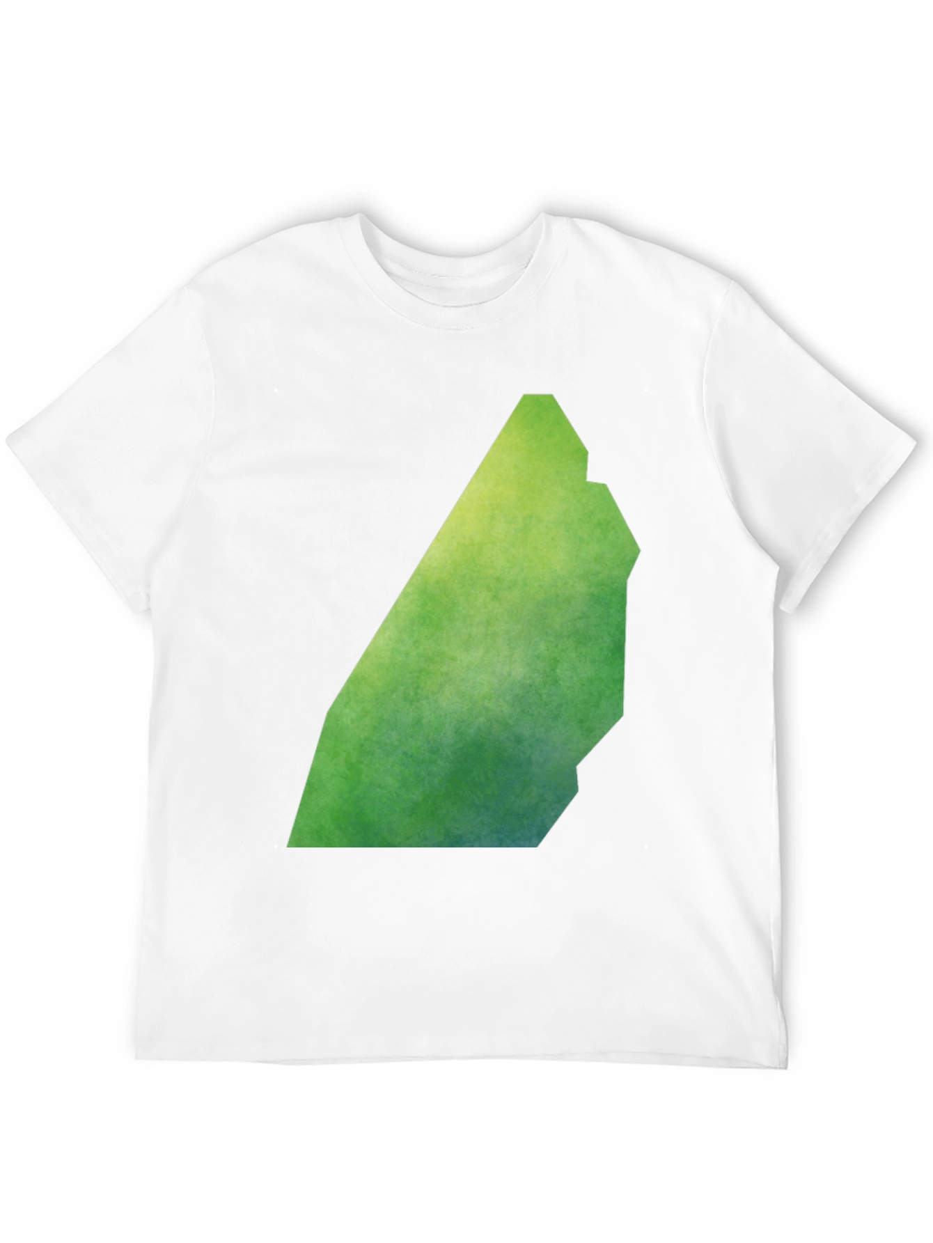 Abstract Green T-Shirt - Unique Graphic Tee