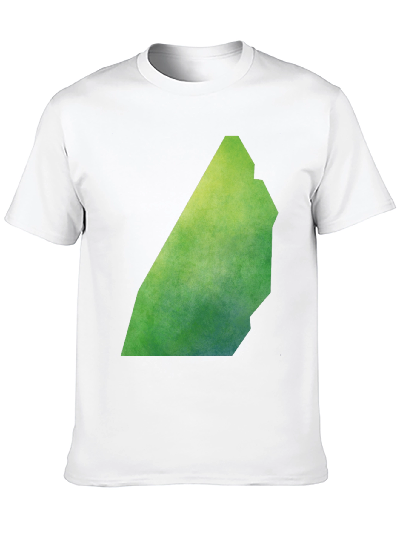 Abstract Green T-Shirt - Unique Graphic Tee