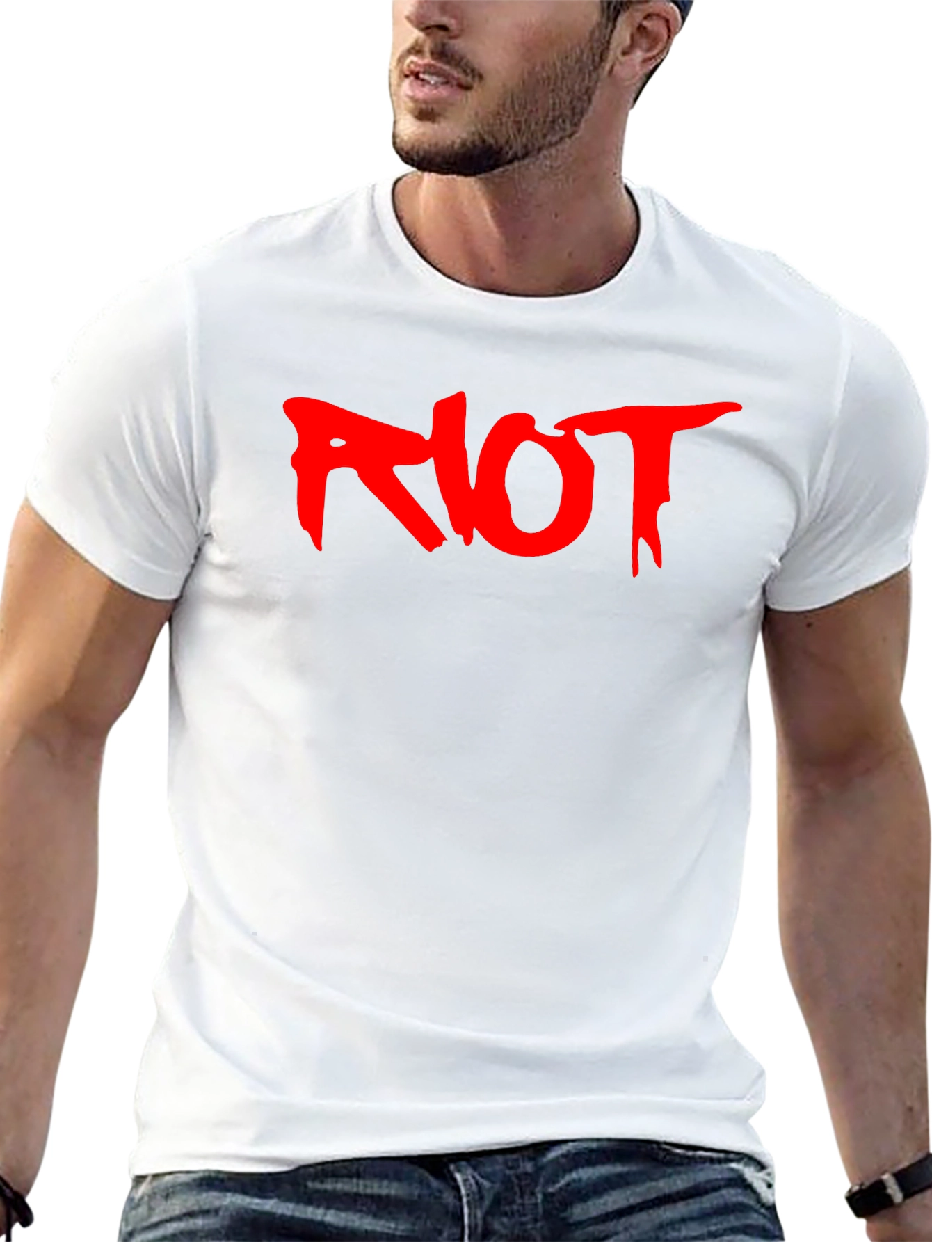 Riot Graphic Tee - Bold Streetwear Style
