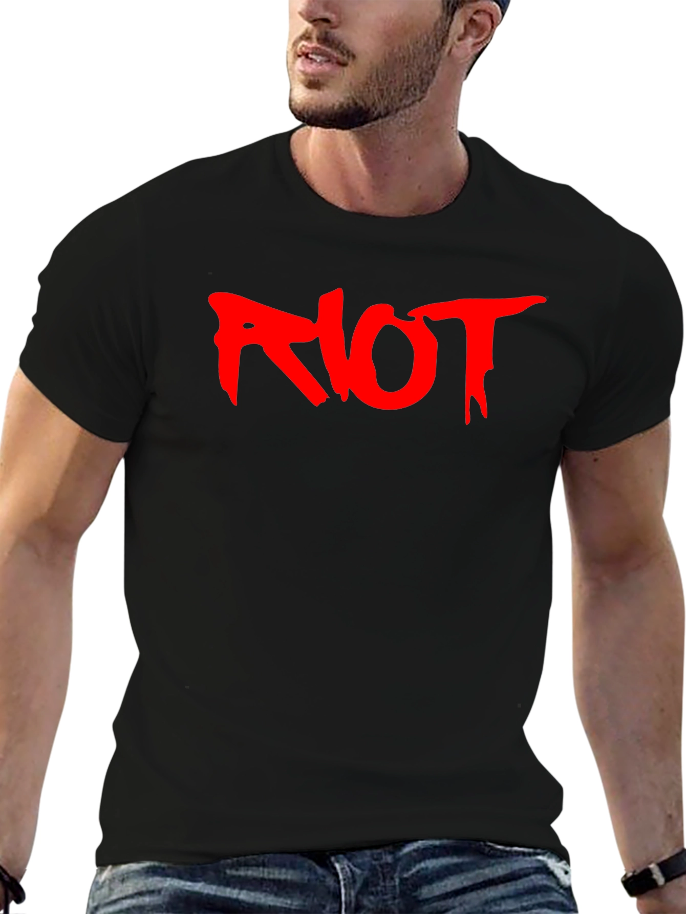 Riot Graphic Tee - Bold Streetwear Style