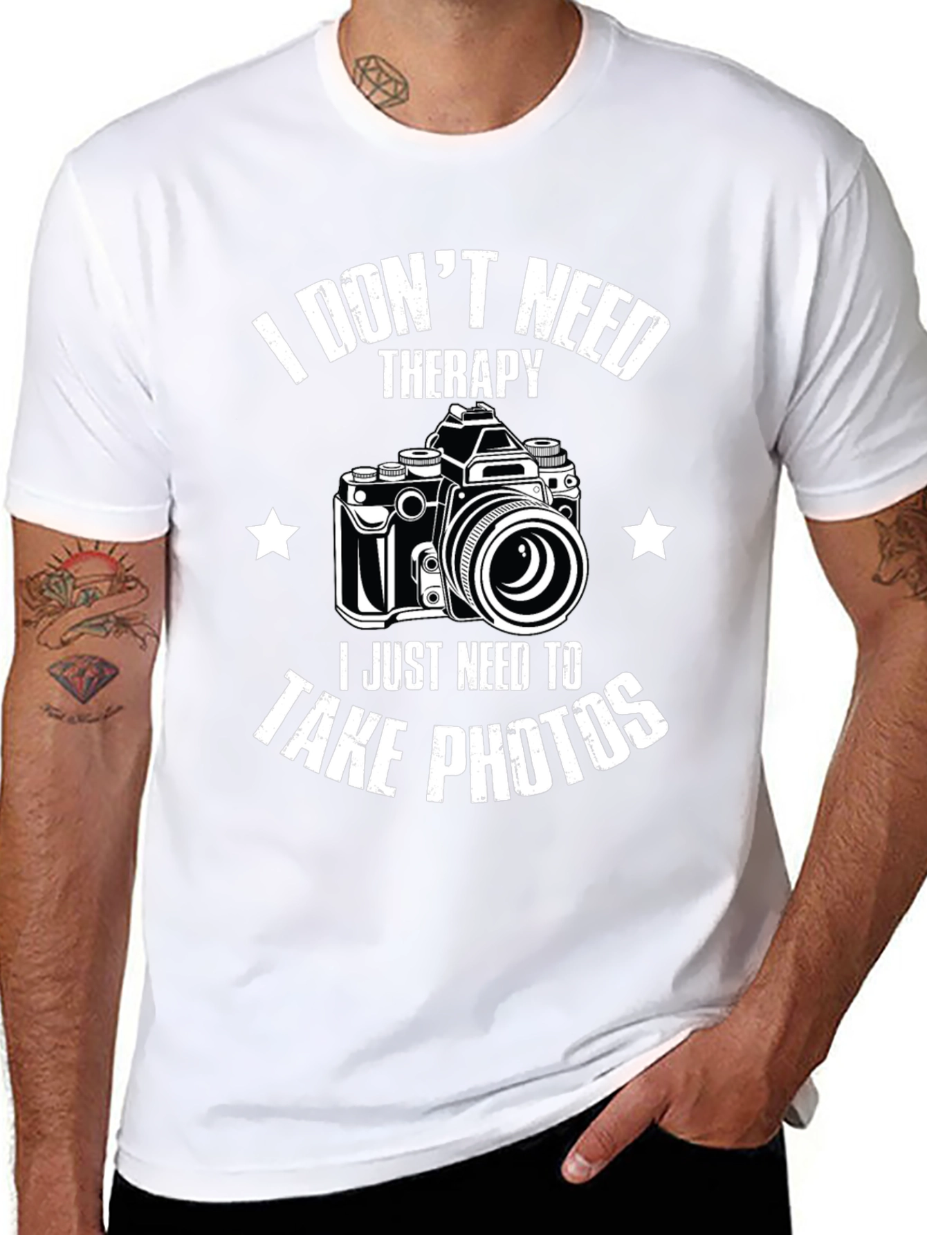 Photography Lover T-Shirt - I Dont Need Therapy