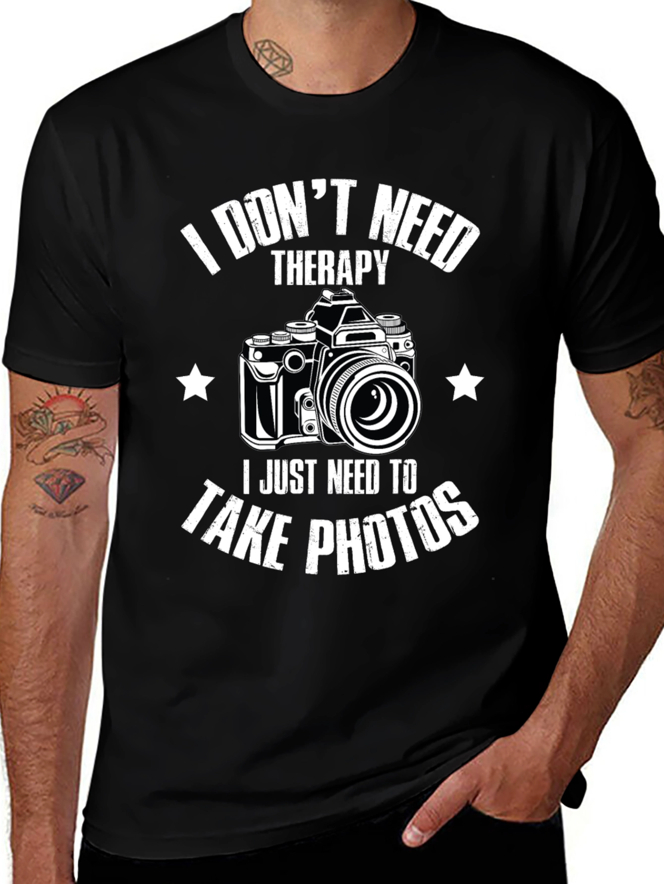 Photography Lover T-Shirt - I Dont Need Therapy