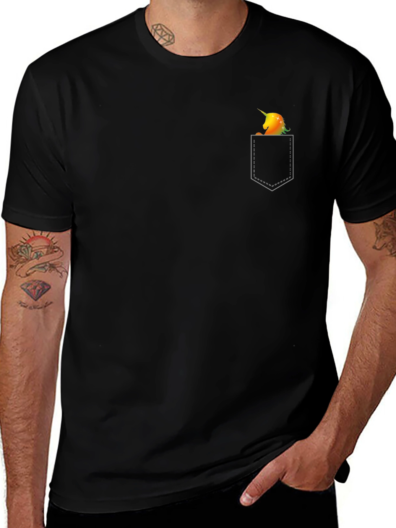 Unicorn Pocket Graphic Tee