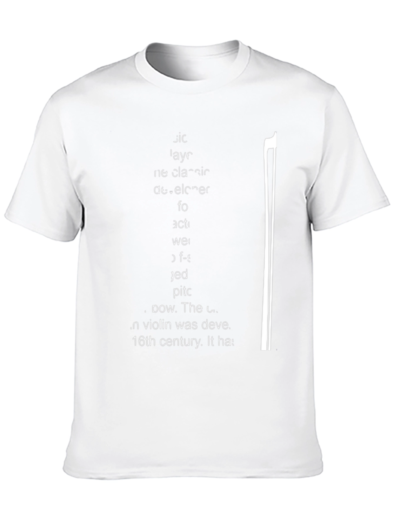 Musician Graphic Tee - Black Cotton T-Shirt