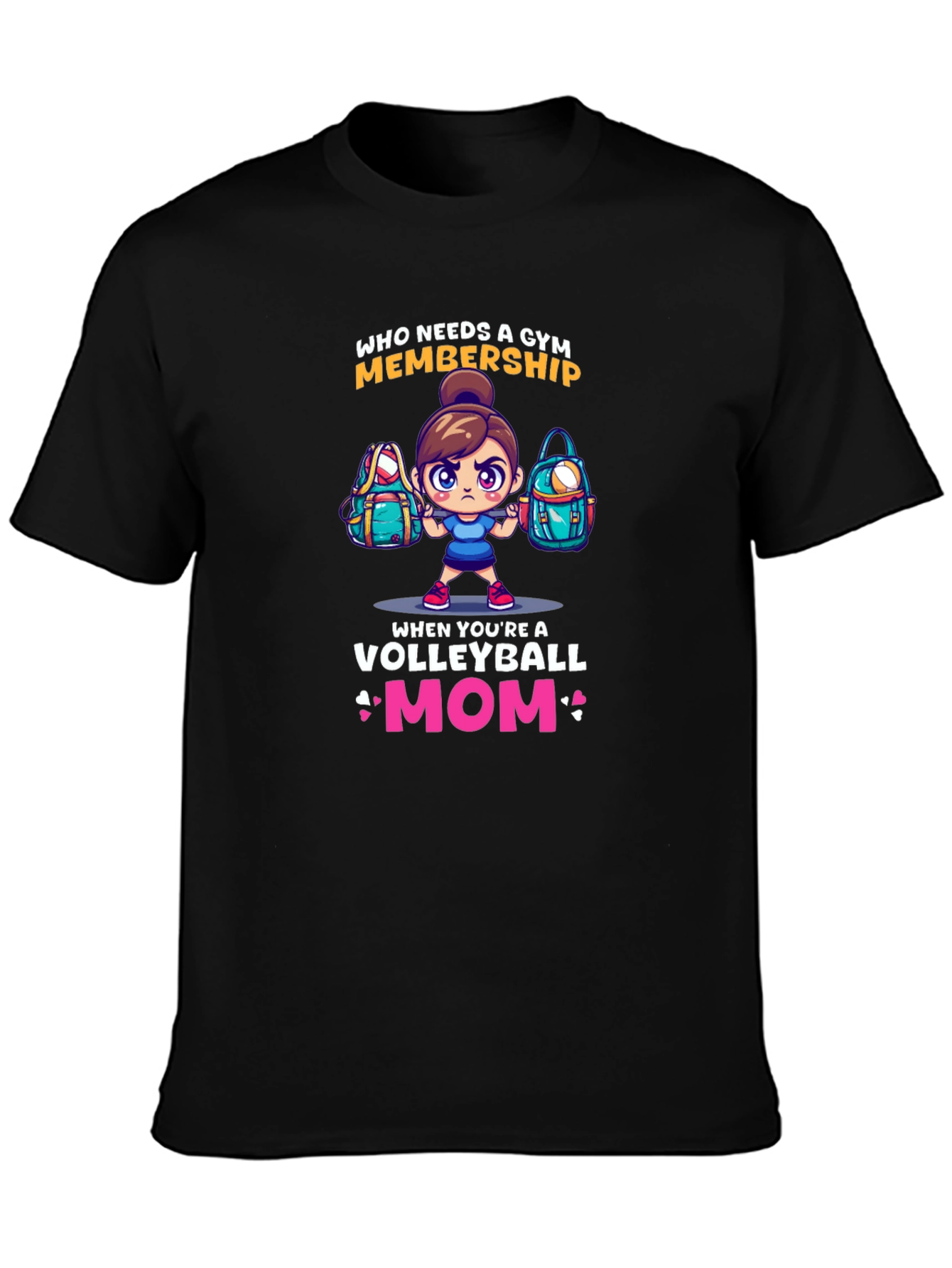 Volleyball Mom T-Shirt - Gym Alternative