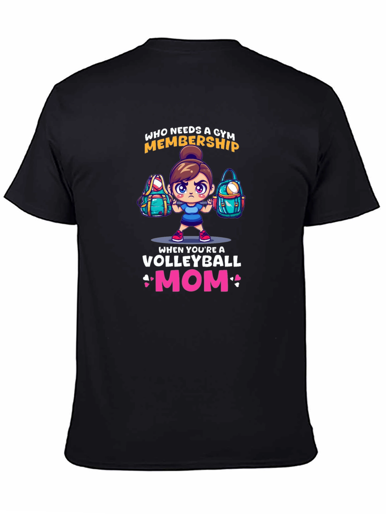 Volleyball Mom T-Shirt - Gym Alternative