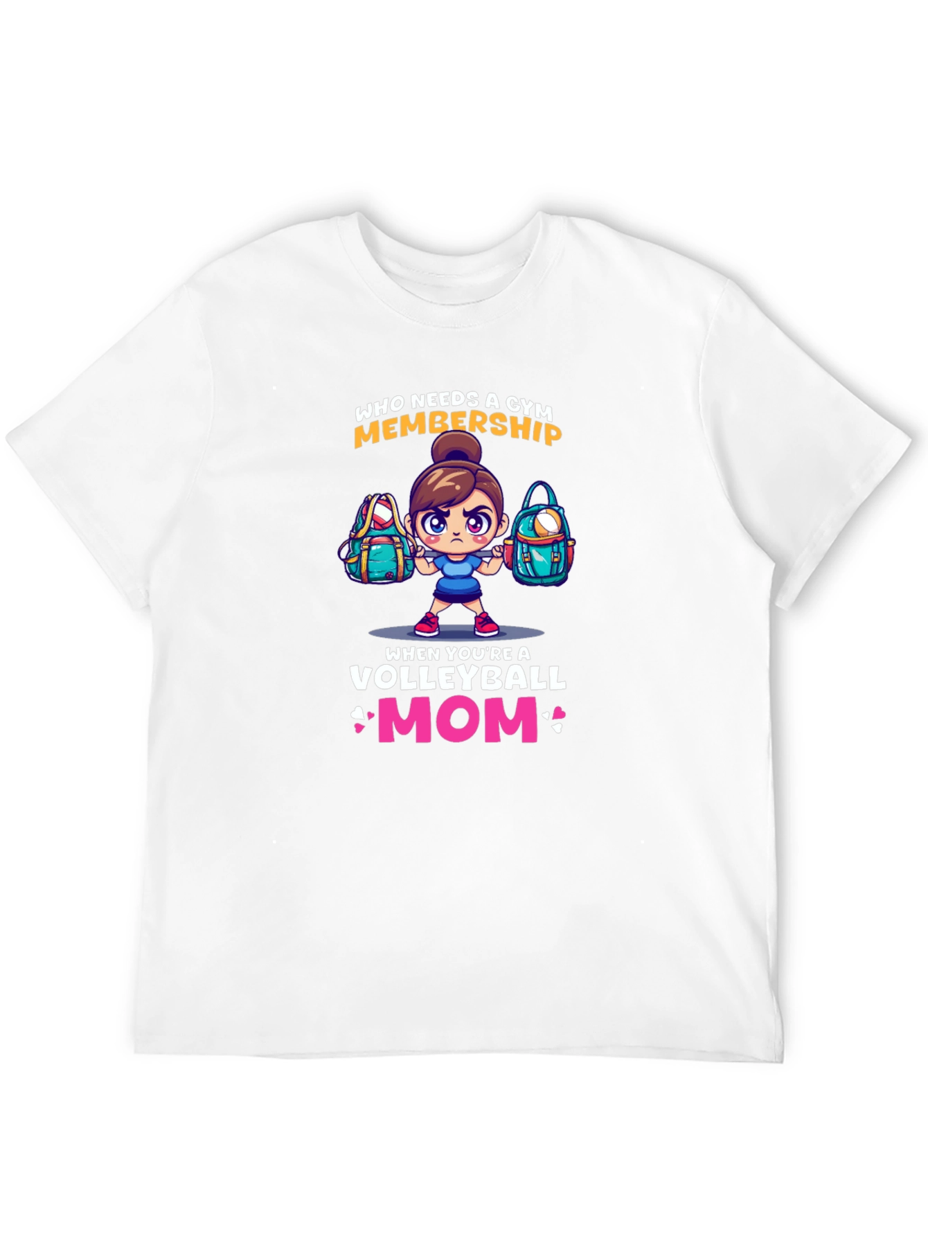 Volleyball Mom T-Shirt - Gym Alternative