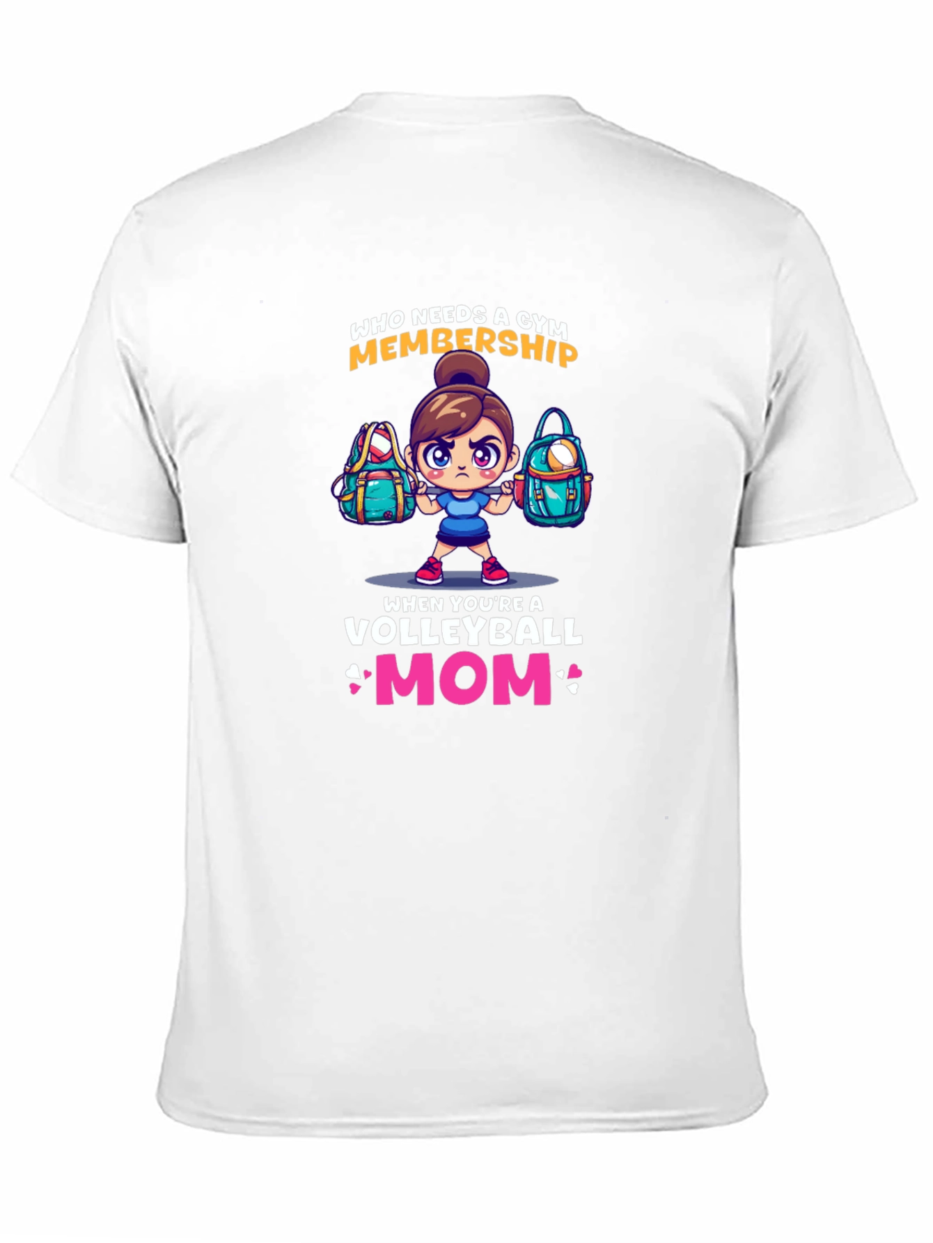 Volleyball Mom T-Shirt - Gym Alternative
