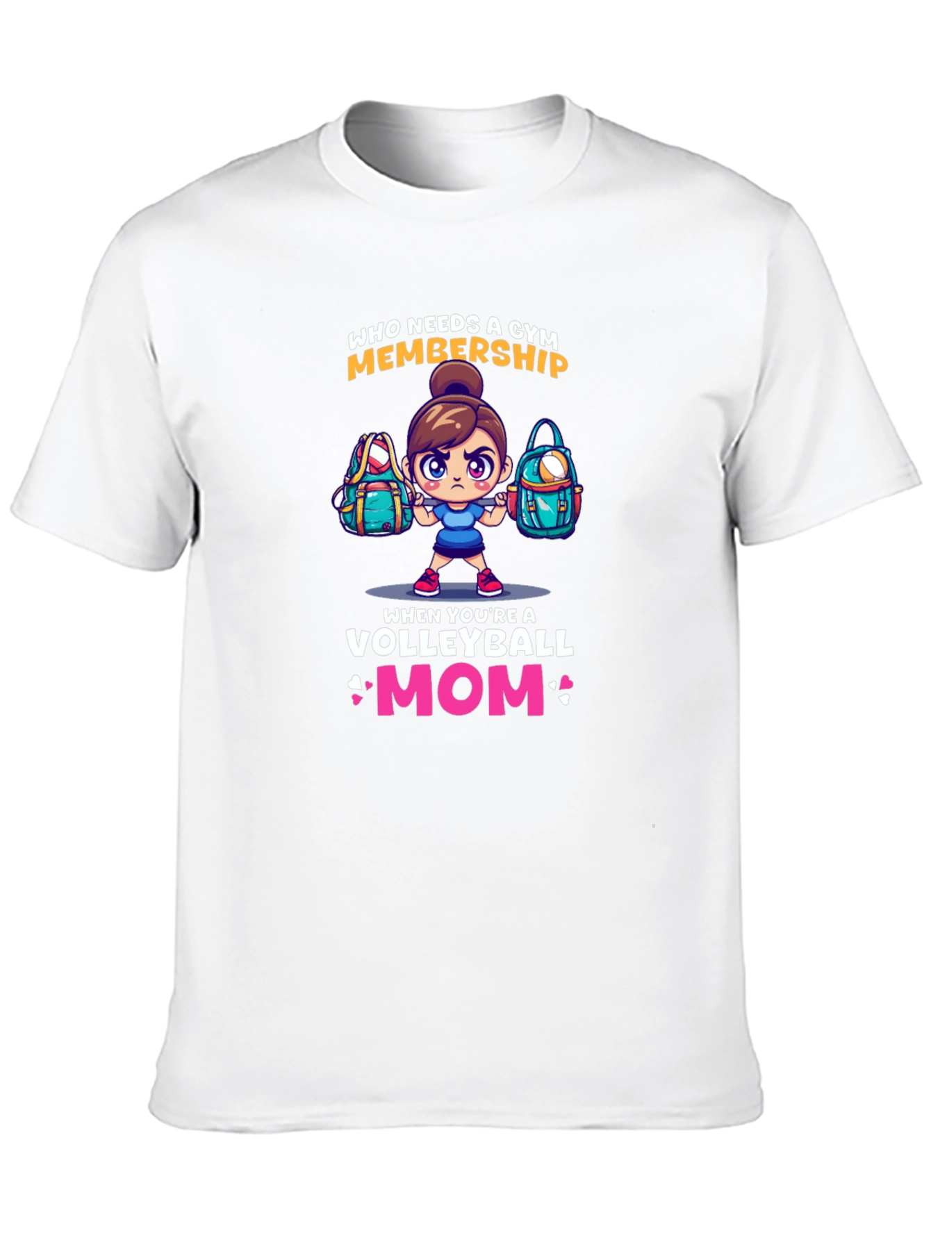 Volleyball Mom T-Shirt - Gym Alternative