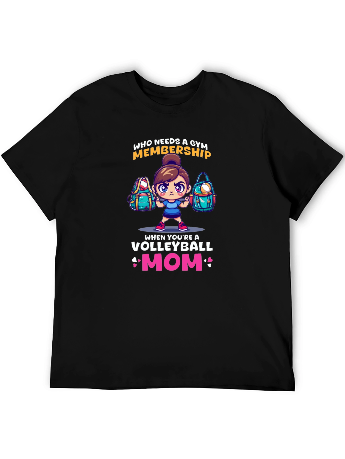 Volleyball Mom T-Shirt - Gym Alternative