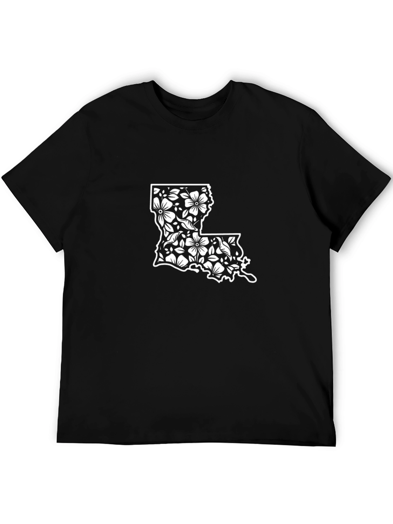 Louisiana Floral State Pride T-Shirt