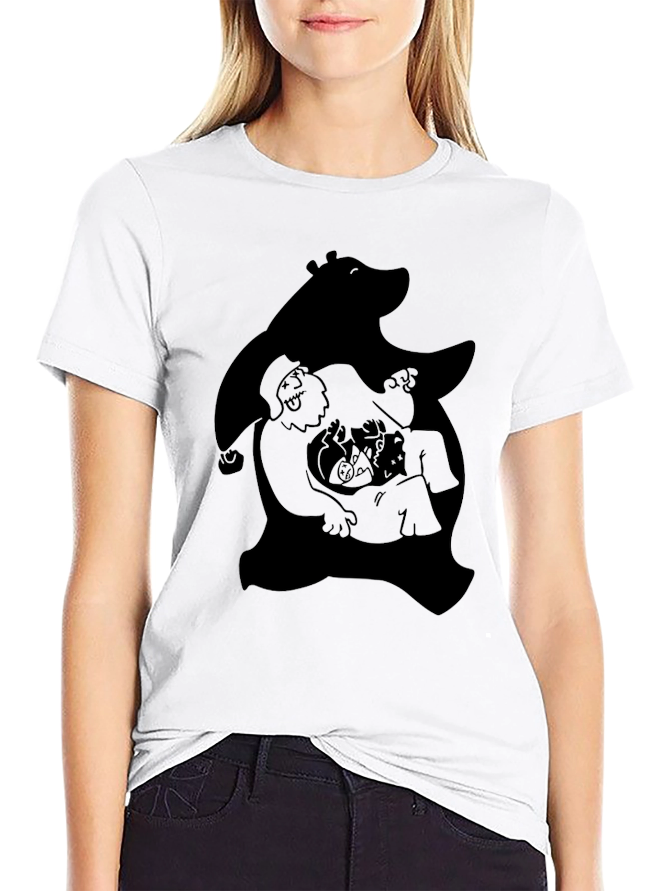 Bear Hug T-Shirt - Comfort & Style