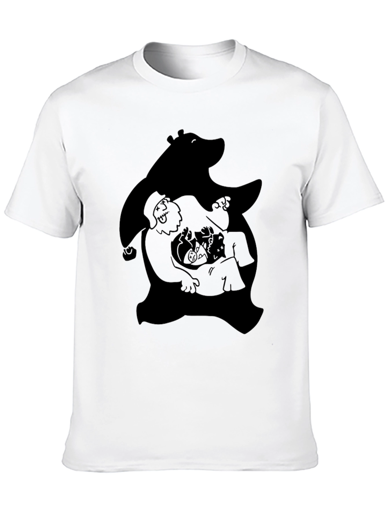 Bear Hug T-Shirt - Comfort & Style