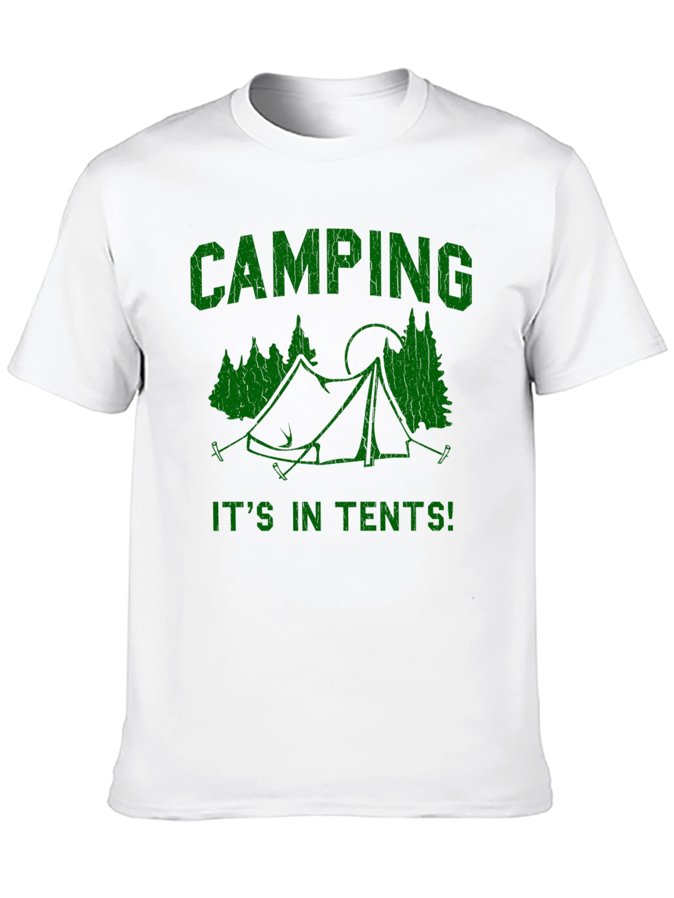 Camping T-Shirt: Its in Tents! Graphic Tee