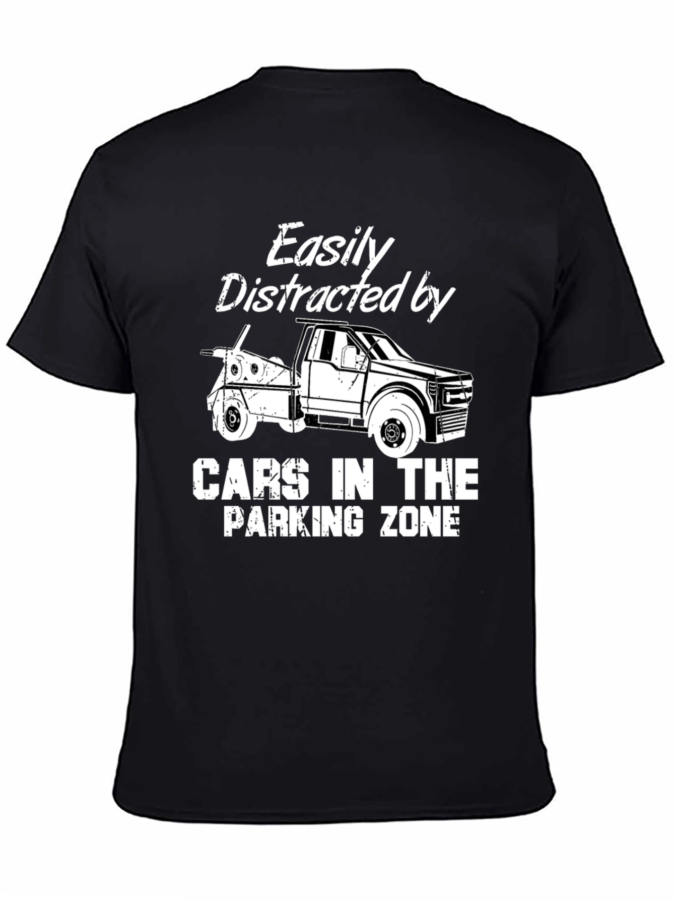 Easily Distracted Tow Truck T-Shirt