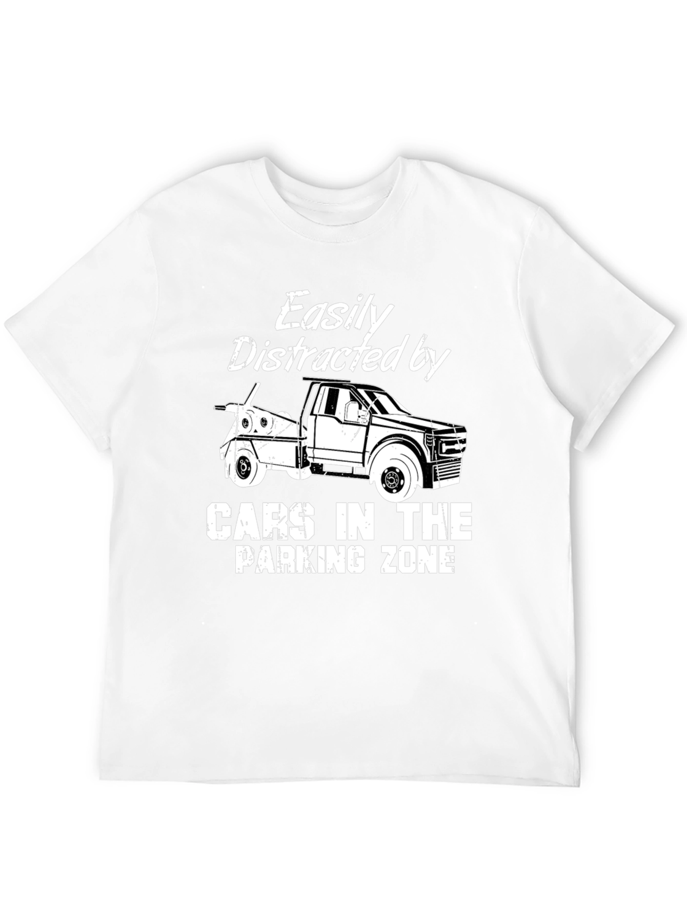 Easily Distracted Tow Truck T-Shirt