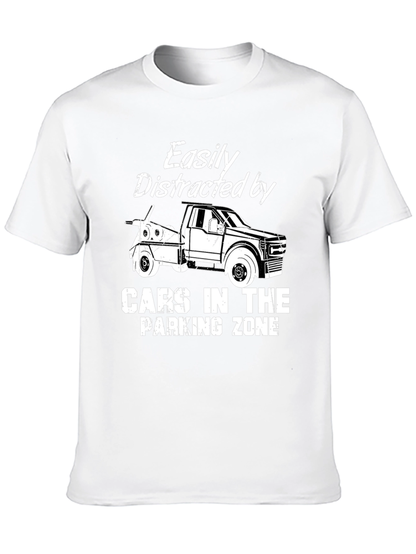 Easily Distracted Tow Truck T-Shirt