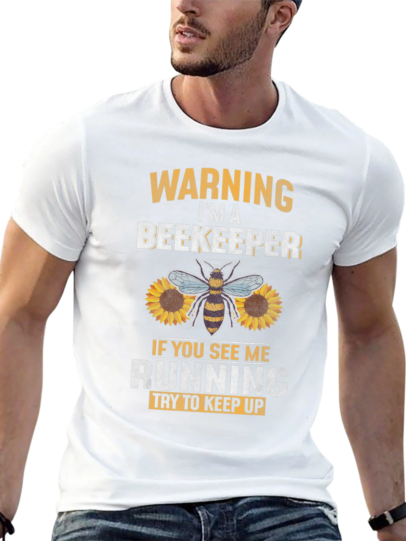 Beekeeper Warning Graphic T-Shirt