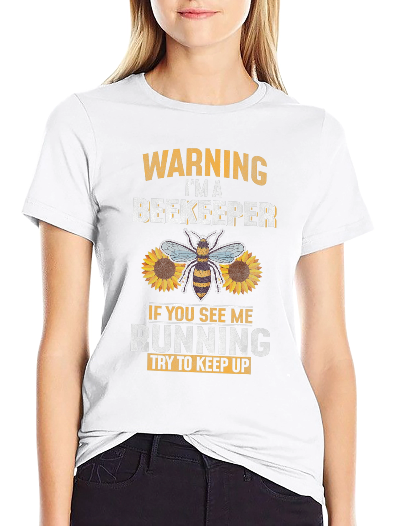Beekeeper Warning Graphic T-Shirt