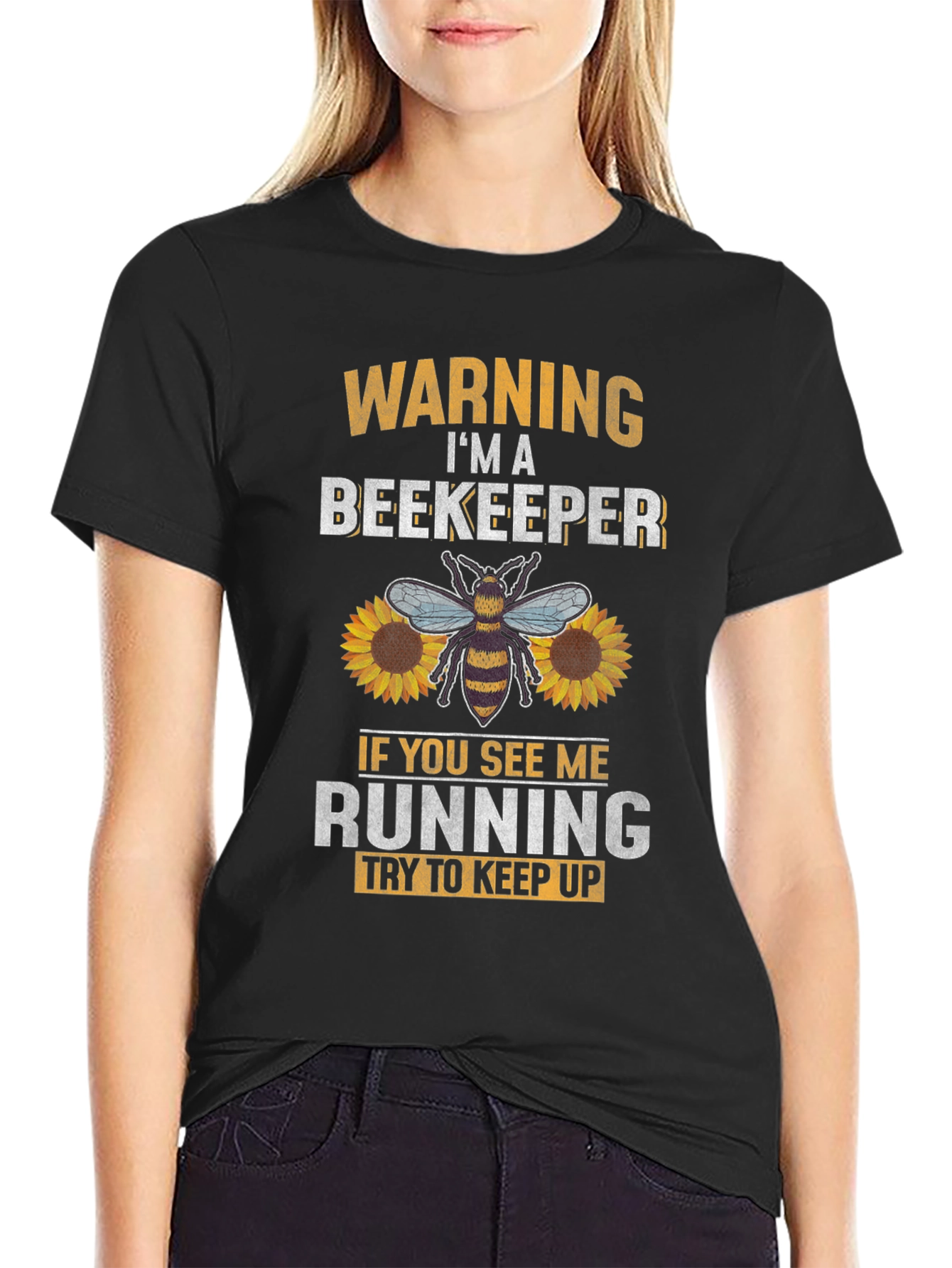 Beekeeper Warning Graphic T-Shirt