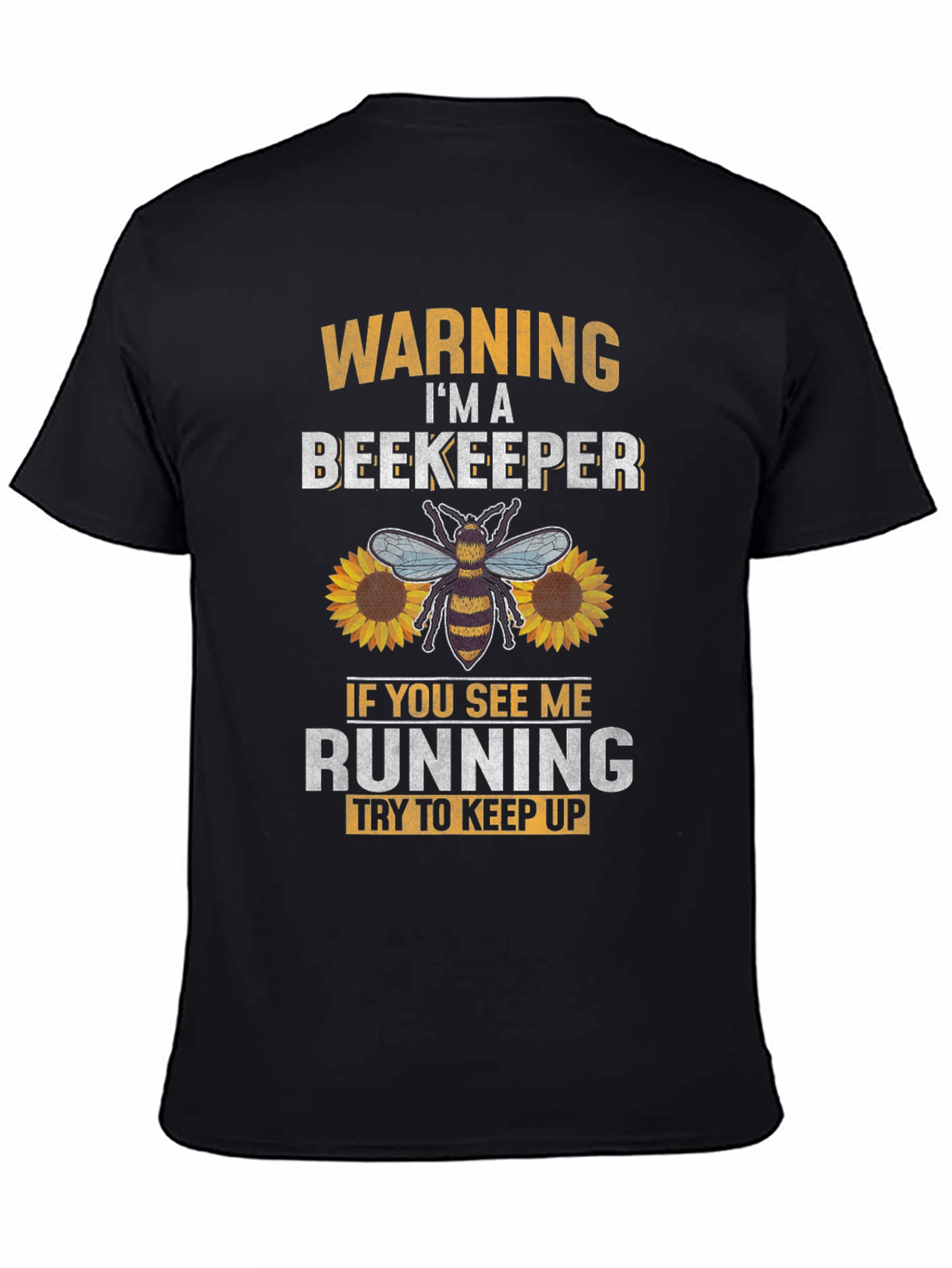 Beekeeper Warning Graphic T-Shirt