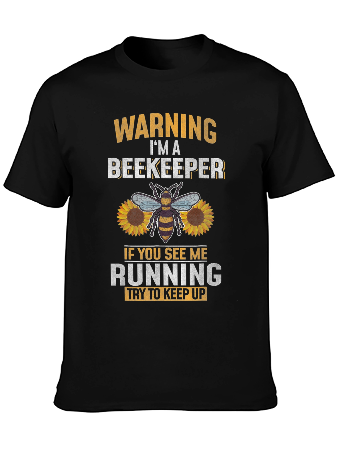 Beekeeper Warning Graphic T-Shirt