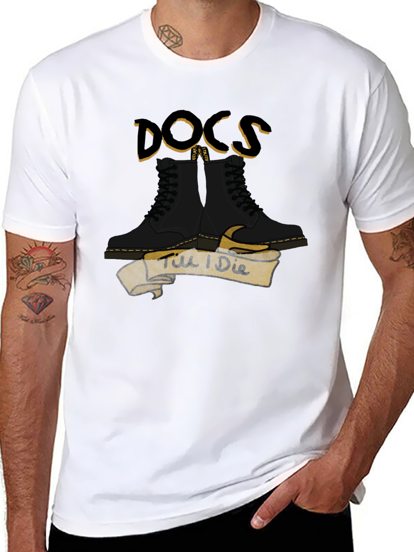 Docs Till I Die Graphic Tee
