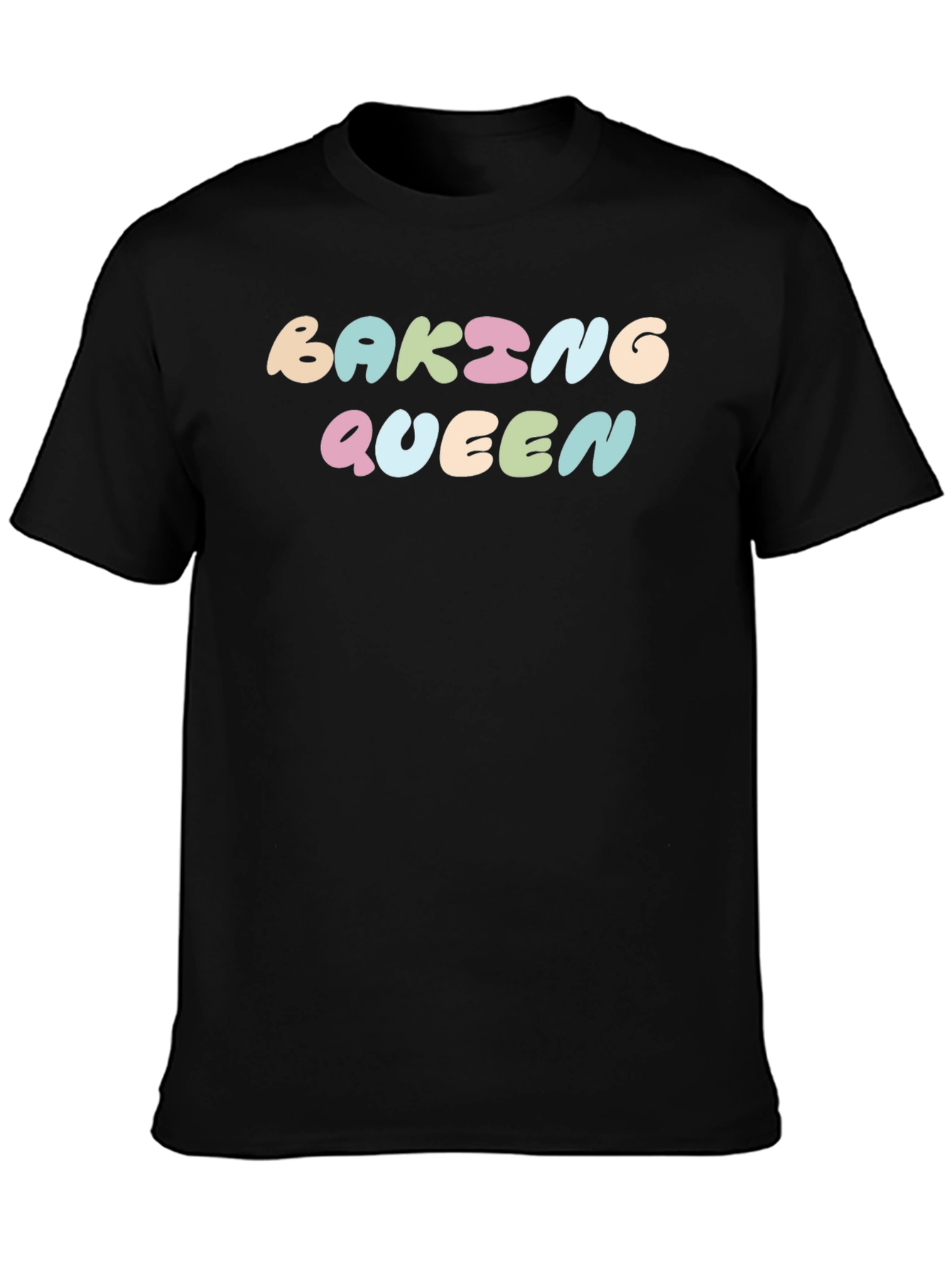 Baking Queen Black T-Shirt