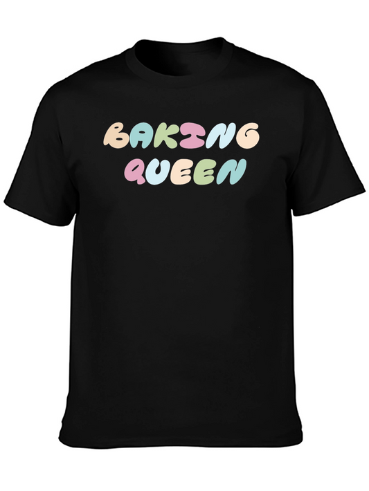 Baking Queen Black T-Shirt