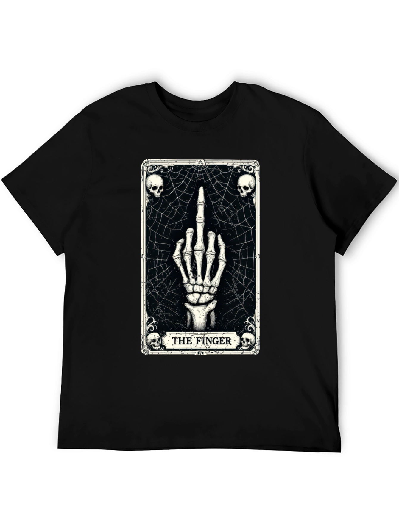 The Finger Tarot Card Graphic T-Shirt