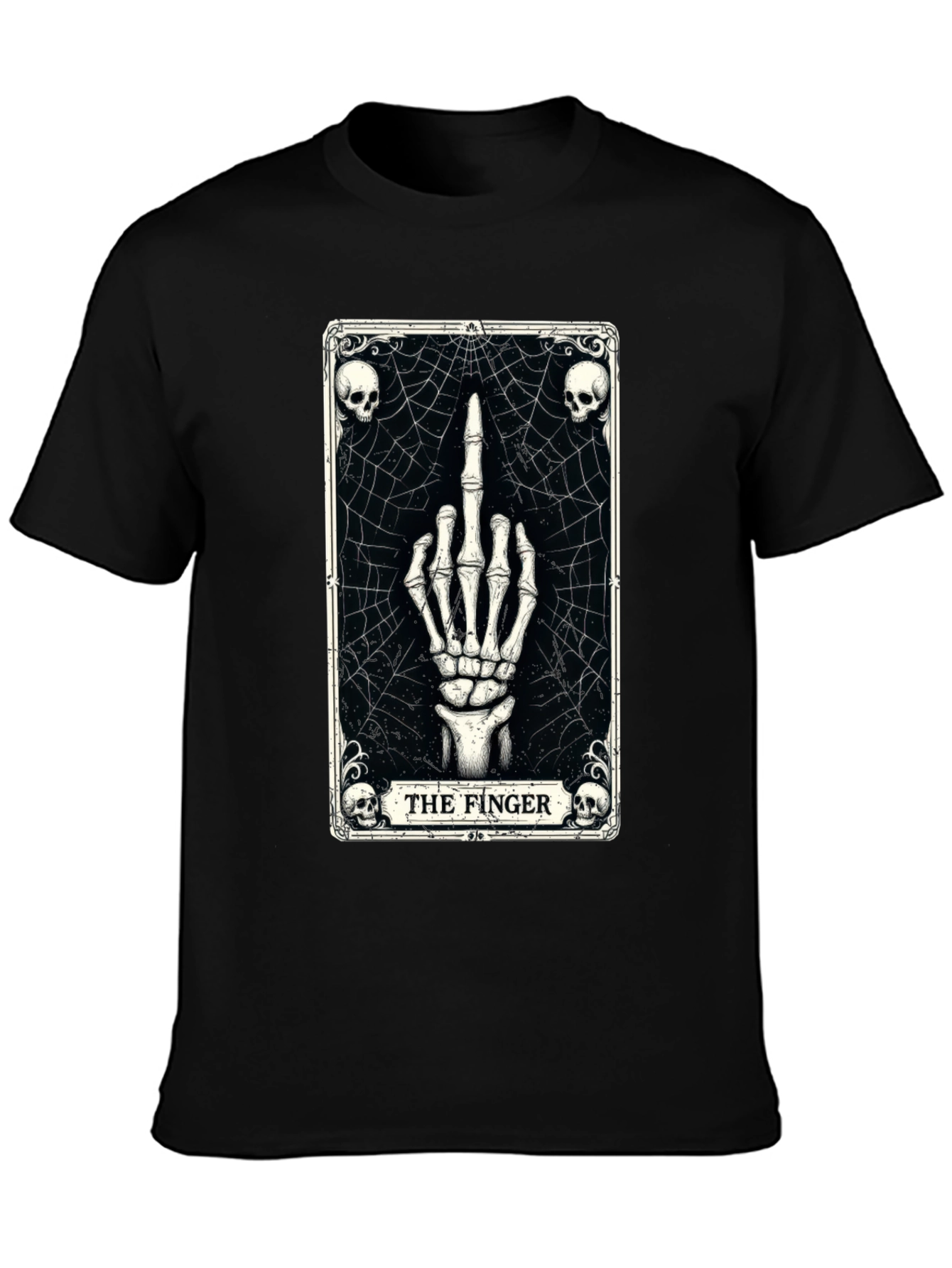 The Finger Tarot Card Graphic T-Shirt