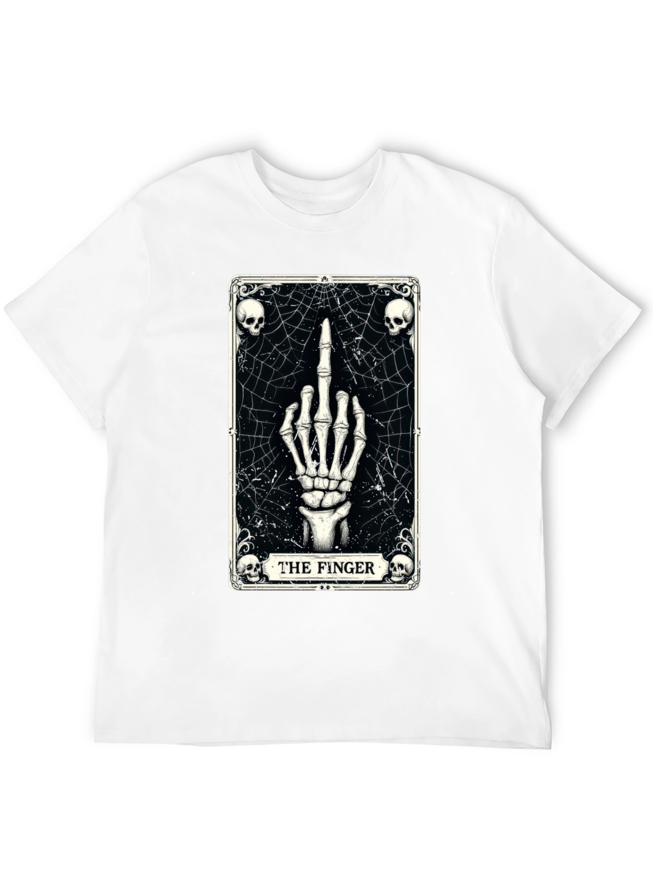 The Finger Tarot Card Graphic T-Shirt