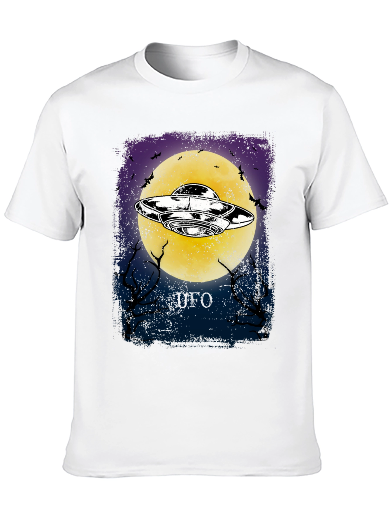 UFO Graphic Tee - Halloween Moon