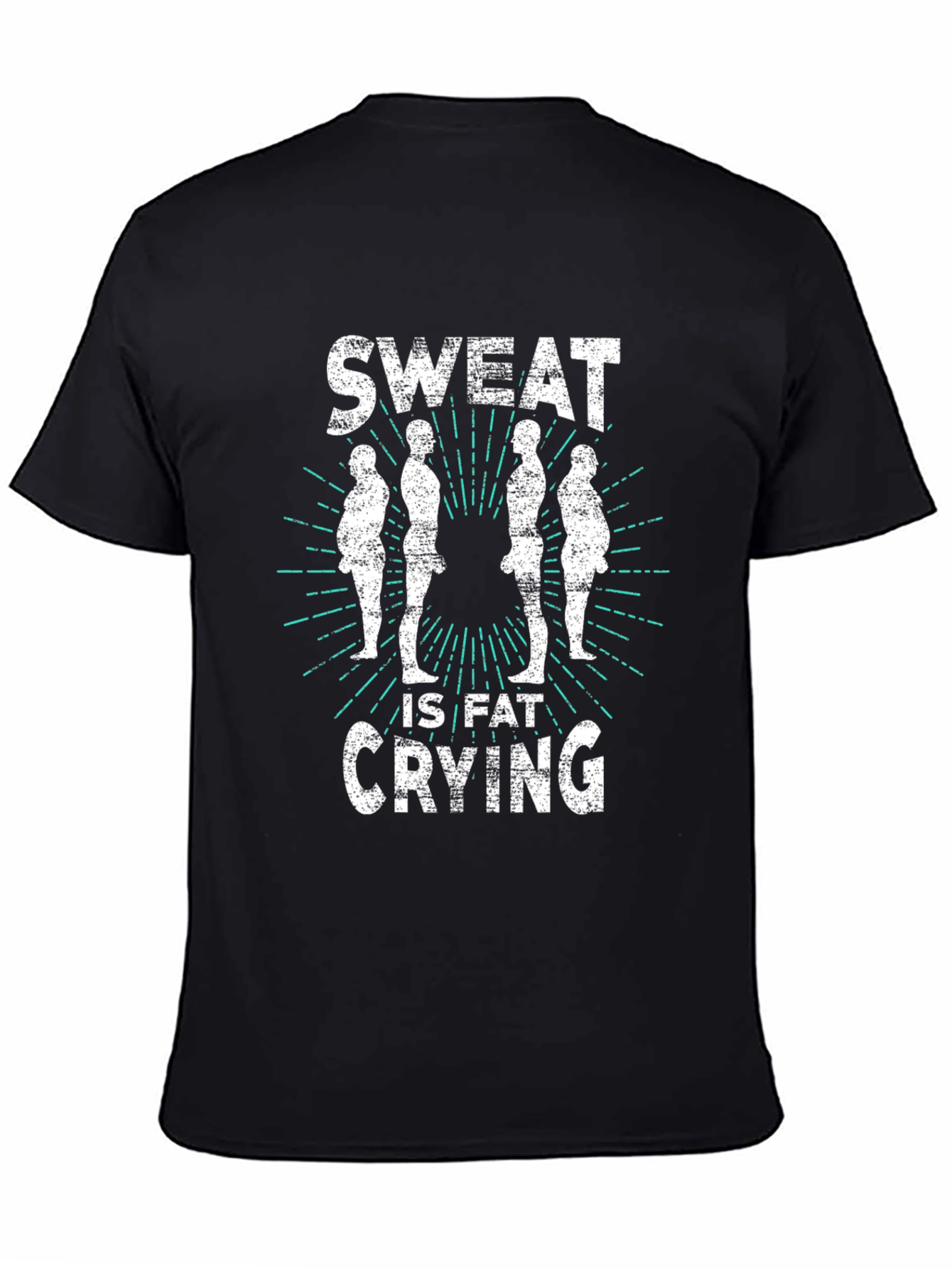 Sweat is Fat Crying Graphic Tee