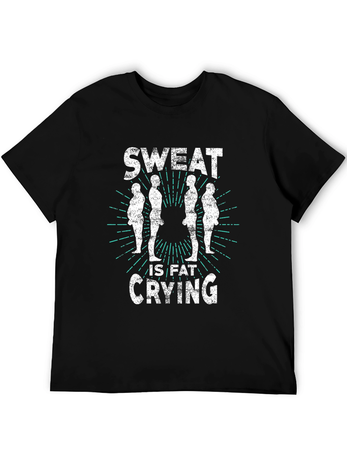 Sweat is Fat Crying Graphic Tee