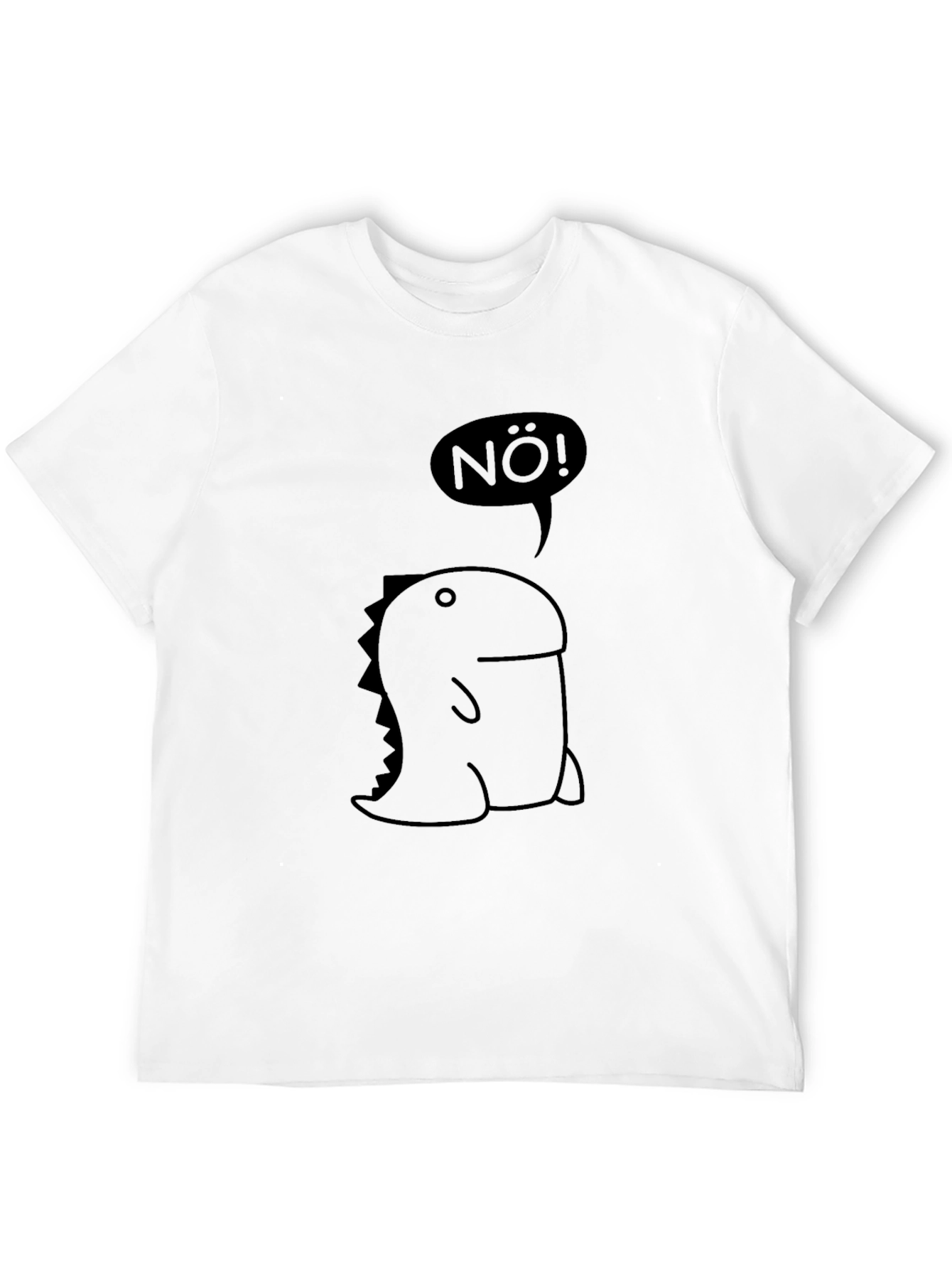 Nö! Dinosaur T-Shirt - Black