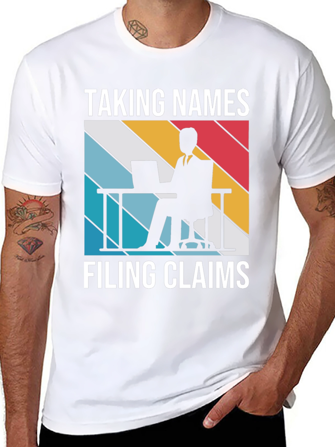 Taking Names Filing Claims T-Shirt