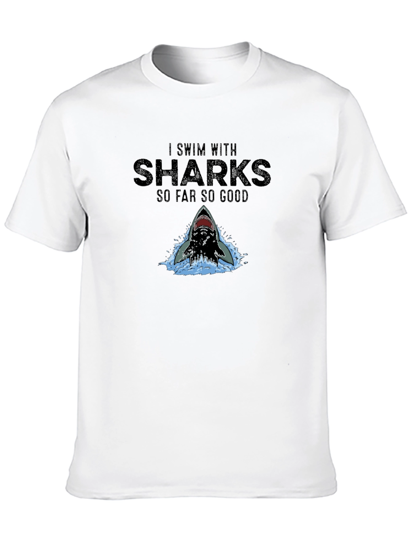I Swim with Sharks Graphic Tee