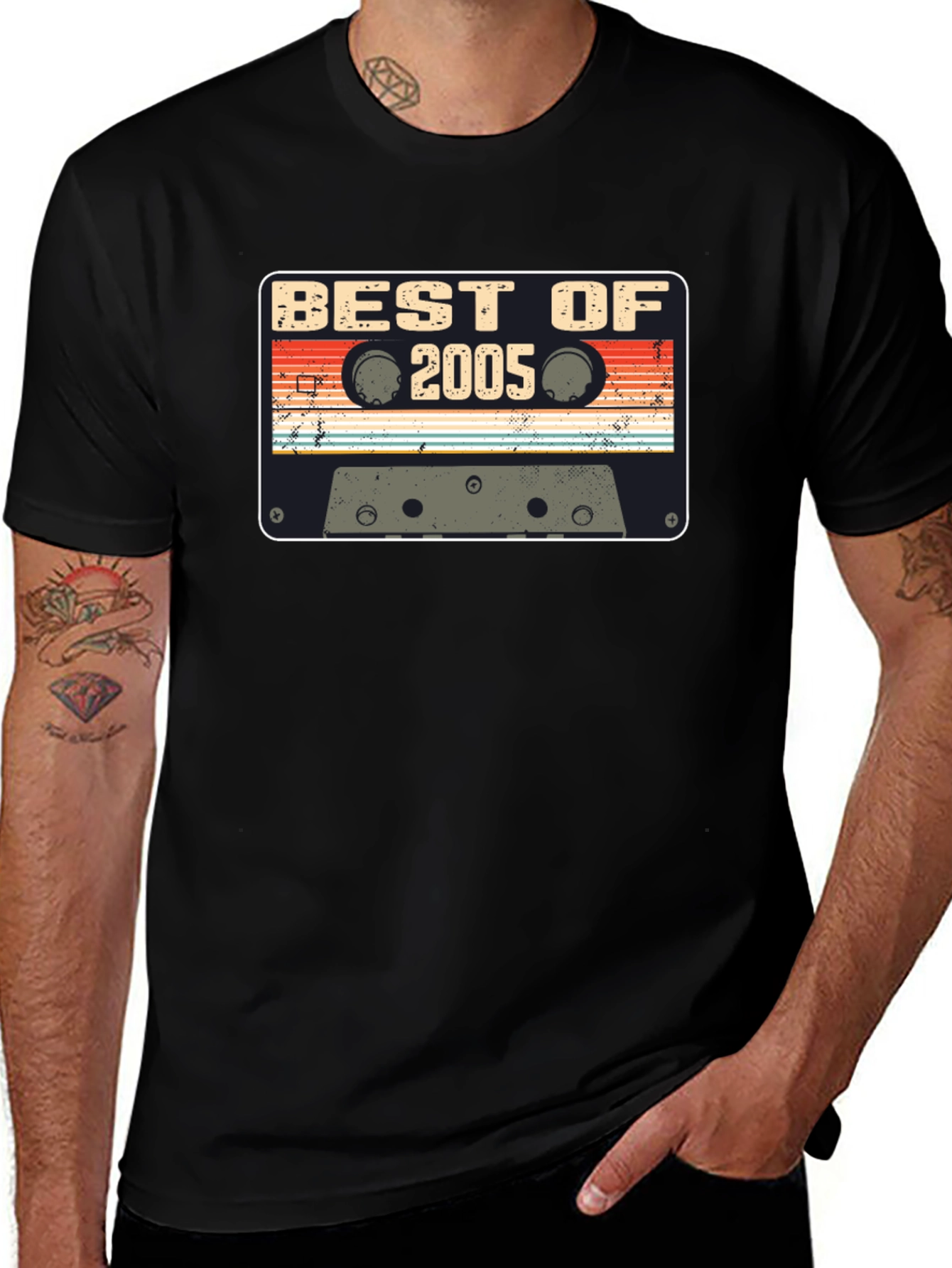 Best of 2005 Cassette Graphic T-Shirt